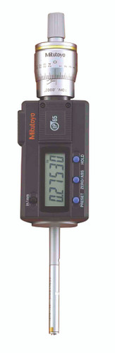 Digimatic holtest, 3-point internal micrometer, .275-.35 in/6.925-8.89mm range, +/-.0001 in accuracy, 04AZB111 main body assembly