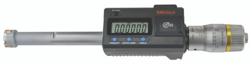 .65-.8 In/16.51-20.32mm, .00005 In/0.001mm, Digimatic Holtest, Titanium Nitride Coated Contact Points, With SPC Output, Ratchet Stop