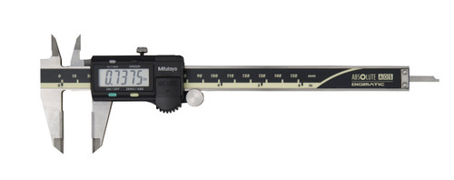 0-6 In/150mm, .0005 In/0.01mm ABSOLUTE AOS Digimatic Caliper, With SPC Data Output, Carbide OD/ID Jaws