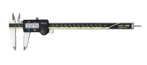 0-8 In/200mm, .0005 In/0.01mm ABSOLUTE AOS Digimatic Caliper, With SPC Data Output, Carbide OD/ID Jaws