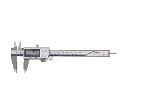 0-6 In/0-150mm, .0005 In/0.01mm, IP67 Absolute Coolant Proof Caliper, Carb OD tip jaws, No Output