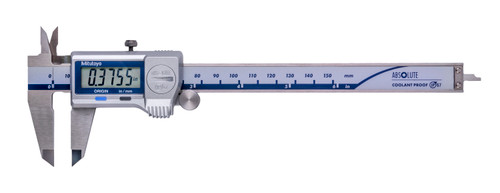 0-6 In/0-150mm, .0005 In/0.01mm, IP67 Absolute Coolant Proof Caliper, No Output
