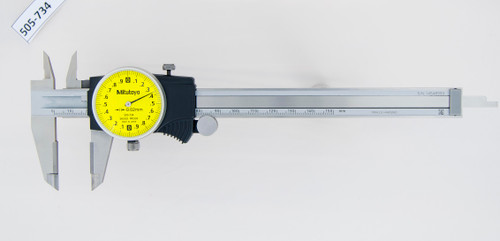 CALIPER, DIAL, OD CARBIDE, 2MM/REV, 0-150MM, 0.02MM