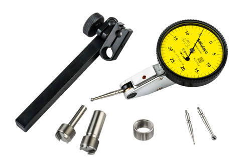 DIAL TI, STANDARD, 0.5 MM, 0.01MM GRAD, YELLOW DIAL, 513-424-10T