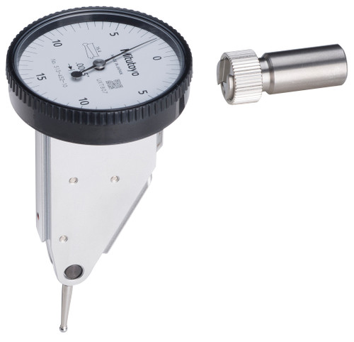.0005 In, .03 In, Dial Test Indicator, Vertical, Basic Set, 0-15-0, 3/8 In Stem, .079 In Contact Point, 19.9mm Length, Anti-Magnet, Jeweled Bearing