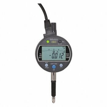 INDICATOR, DIGIMATIC, 12.7MM/.5", SIGNAL TYPE, IN/MM (ANSI/AGD), FLAT