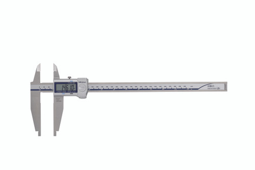 0 (.4)-12 In/0 (10)-300mm, .0005 In/0.01mm, IP67 ABSOLUTE Digimatic Nib and Standard Jaw Caliper,  With SPC Data Output, No Depth Bar