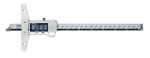 Absolute digimatic depth gage,8in/200mm range, .0005in/.01mm resolution, 219g