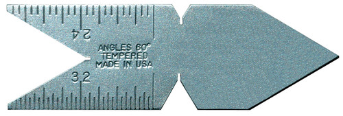 60 Degree, 14ths/20ths/24ths/32nds, Center Gage, American National and US Standard