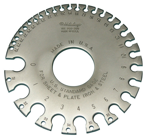 #0-36 U.S. Standard Wire Gage