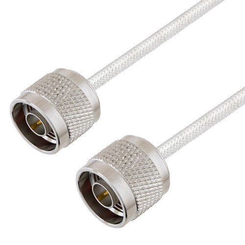 N Male to N Male Cable Assembly using LC141TB Coax, 2 FT