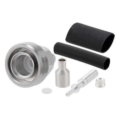 7/16 DIN Female Low PIM Connector Solder Attachment for TFT-402, TFT-402-LF