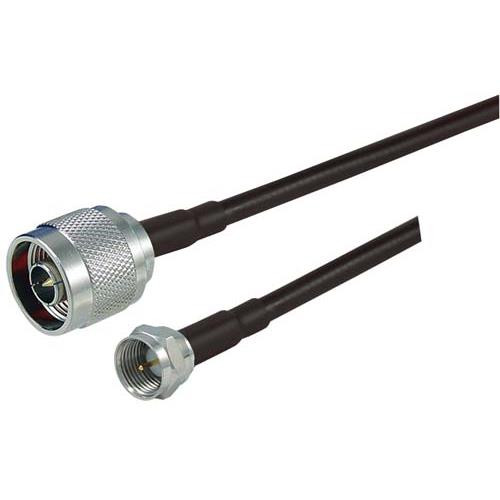 F-Male to N-Male, Pigtail 4 ft 195-Series