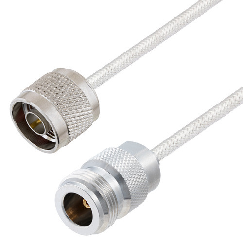 N Male to N Female Cable Assembly using LC141TB Coax, 3 FT