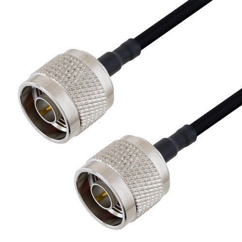 N Male to N Male Cable Assembly using LC141TBJ Coax, 4 FT