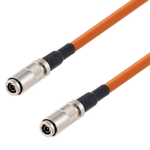 75 Ohm 6G SDI 1.0/2.3 Male to 1.0/2.3 Male Cable Assembly using 1855A-OR Coax, 10 FT