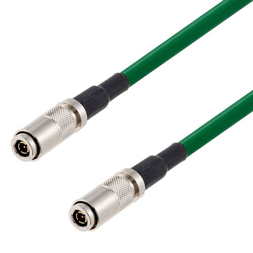 75 Ohm 6G SDI 1.0/2.3 Male to 1.0/2.3 Male Cable Assembly using 1855A-GR Coax, 10 FT