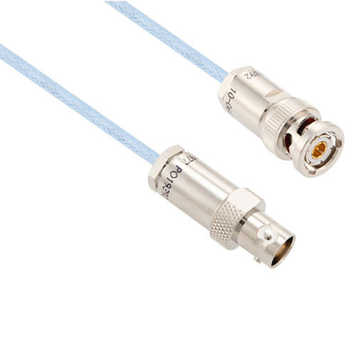 1553 TRB 3-Slot Plug to TRB 3-Lug Jack Cable Assembly using M17/176-00002-LC Coax, 3 FT , LF Solder