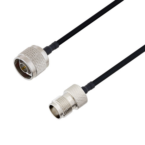 N Male to TNC Female Cable Assembly using LC141TBJ Coax, 6 FT
