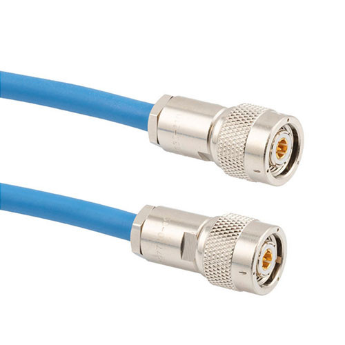 LSZH 1553 TRT Threaded Plug to TRT Threaded Plug Cable Assembly using TWCH-78-2 Coax, 5 FT