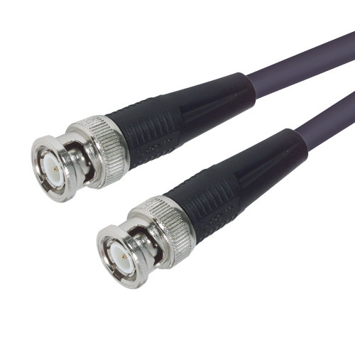 RG58C Coaxial Cable, BNC Male / Male, 15.0 ft
