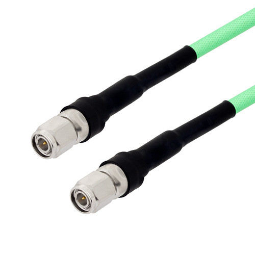 Low Loss TNC Male to TNC Male Cable Assembly with Heavy Duty Heat Shrink Boot using LL335i Coax, 3 FT