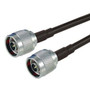 Low Loss N Male to N Male Cable Assembly using CA-240 Coax, 12 FT