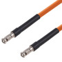 75 Ohm 12G SDI HD-BNC Male to HD-BNC Male Cable Assembly using 4694R-OR Coax, 25 FT