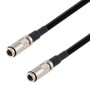 75 Ohm 12G SDI 1.0/2.3 Male to 1.0/2.3 Male Cable Assembly using 4855R-BK Coax, 25 FT
