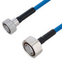 Plenum Snap-On 4.3-10 Male to 7/16 DIN Male Low PIM Cable Using SPP-250-LLPL Coax Using Times Microwave Parts 5 Foot