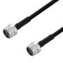 Low Loss N Male to N Male Weatherproof Cable Assembly with Silicone using SPO-250 Coax, 3 FT with Times Microwave Components