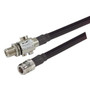 N-Female to N-Female Bulkhead Lightning Protector, 400-Series Cable Assembly - 10 ft