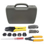 Deluxe Crimp and Strip Kit with 5 Hex Dies .028" to .429"