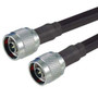 Low Loss N Male to N Male Cable Assembly using CA-400UF Coax, 25 FT
