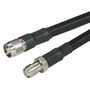 Low Loss Reverse Polarity TNC Jack to Reverse Polarity TNC Plug Cable Assembly using CA-400 Coax, 35 FT
