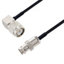 BNC Female to TNC Male Right Angle Cable Assembly using LC085TBJ Coax, 10 FT