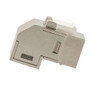 Category 6a, Right Angle, Ethernet, Inline Coupler, Shielded, Indoor