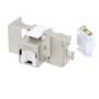 Category 6a Shielded Keystone Jack Tool-less w/ PoE+ Compliance