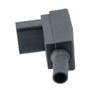 C13 Right-Angle IEC Inlet Connector, In-line Mount, Screw Termination