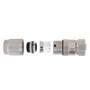 M12 4 Pin D-Code Female Shielded Field Termination Connector