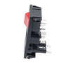 Vertical Power Entry Module, C14 Inlet, a Pair of FX0359 fuse Holders, Double Contact Illuminated Red Switch, 78.7 mm