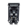 Vertical Power Entry Module, C14 Inlet, a Pair of FX0359 fuse Holders, Sheet F Non-Shuttered Outlet, 78.7 mm