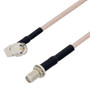 SMA Male to TNC Male Cable Assembly using RG316-DS Coax, 0.5 FT