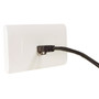 Modular Wallplate 4.7"x2.8" Dual RJ45