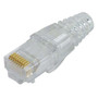 Category 6 RJ45 Crimp Plug (8X8) -Integrated Load Bar/Pair Separator