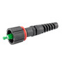 IP68 Rated SC Connector, SMF, APC, 4.8mm Crimp Sleeve, no Dust Cap