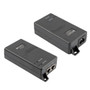 PoE+ Midspan Injector, 1 Port Power Over Ethernet, 10 Gbps, CAT 6a or 7, UL, 802.3at Certified, 53 Volts at 32 Watts Power Supply