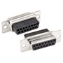 DB15 Female Crimp Connectors, Tray 50