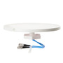 617-960 MHz/1350-2700 MHz/3300-3800 MHz/4900-6000 MHz Low PIM Rated HH-pol MIMO Omni DAS Antenna, Low Profile, 2 x Type N Female Connector