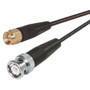 RG174 Coaxial Cable, SMA Male / BNC Male, 1.0 ft